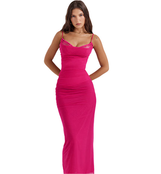 Amadin Rose Red Dress