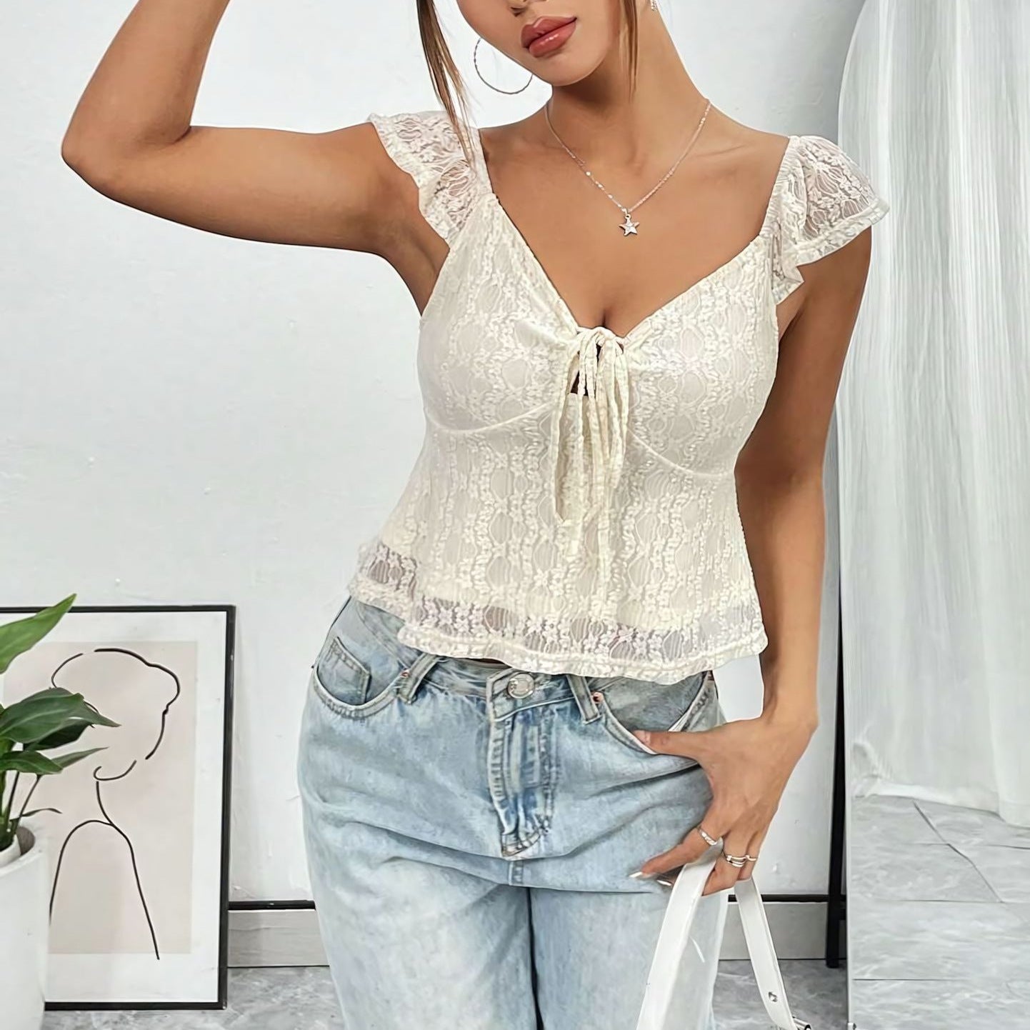 Ropa V-neck Band
