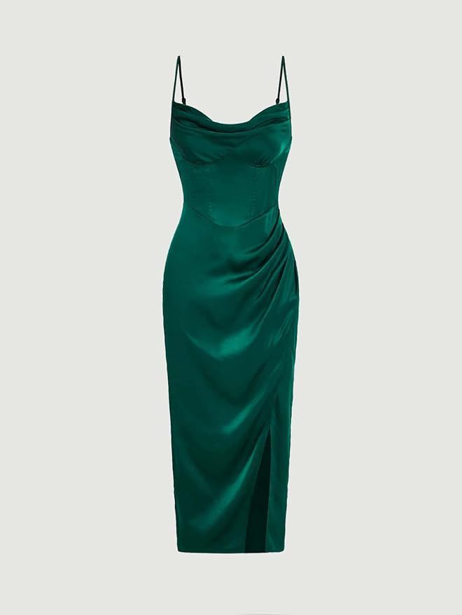 Nataly Satin Silk Dress
