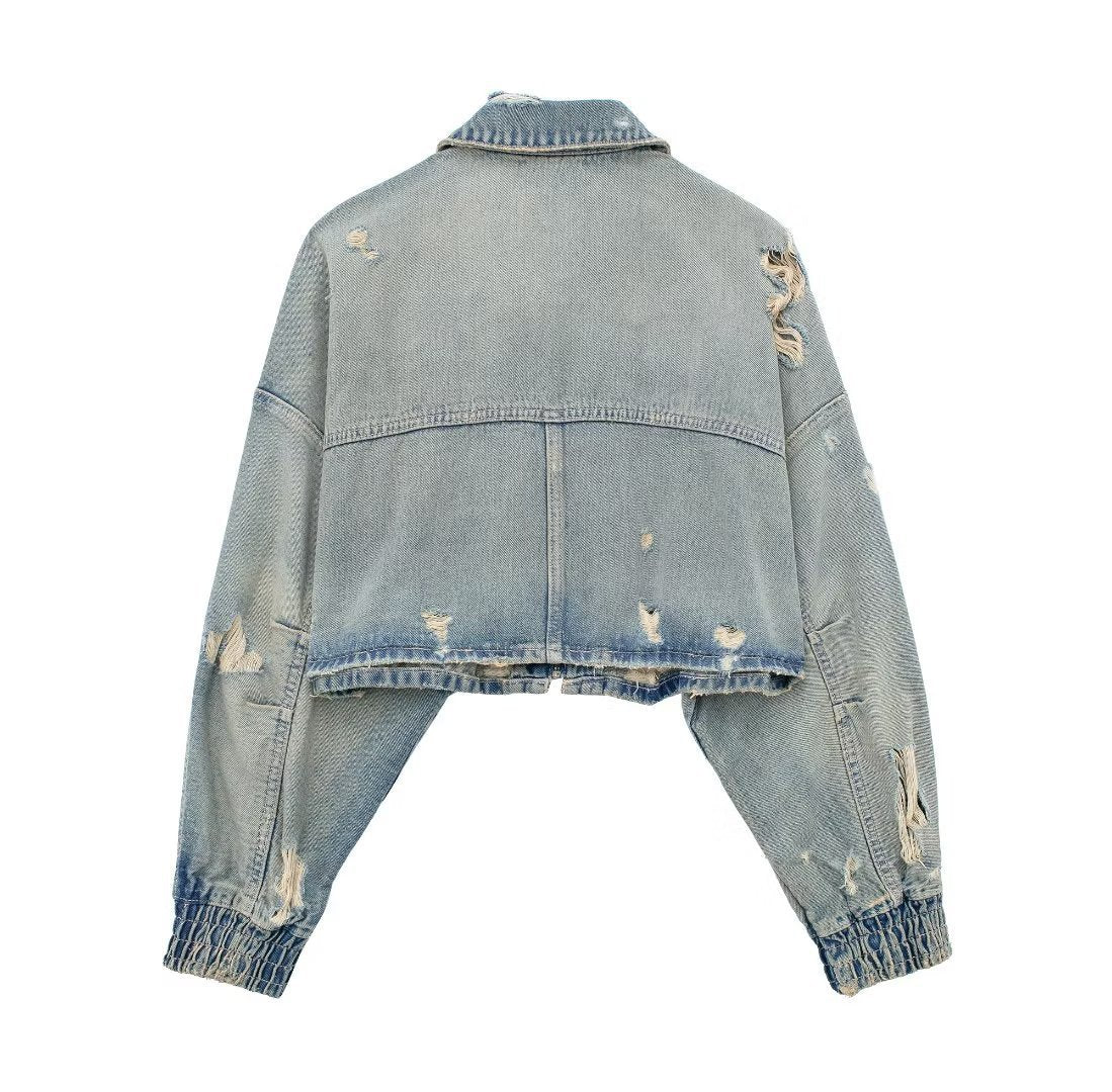 Silica Dirty Watch Denim Jacket
