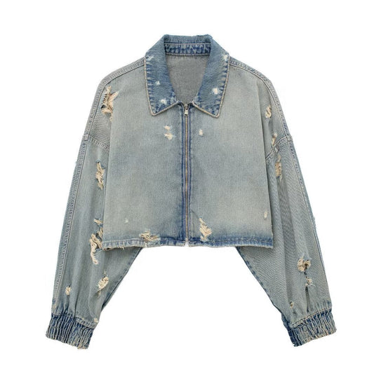 Silica Dirty Watch Denim Jacket