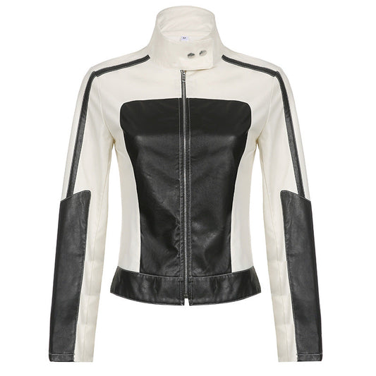 Anatel Slim Collared Leather