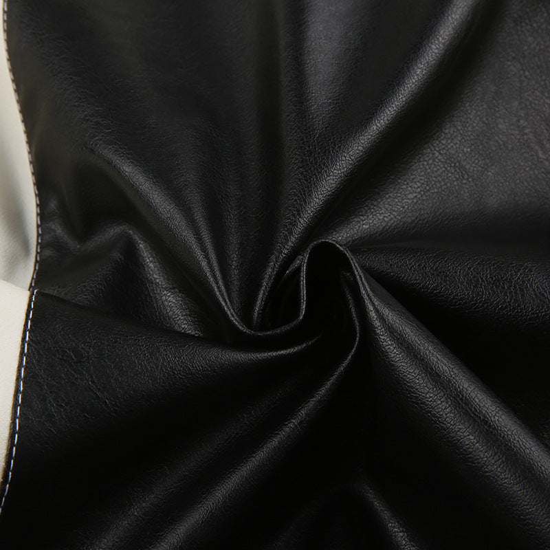 Anatel Slim Collared Leather